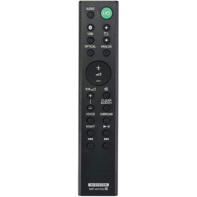 Telecomanda pentru soundbar Sony RMT-AH103U, x-remote, Negru foto