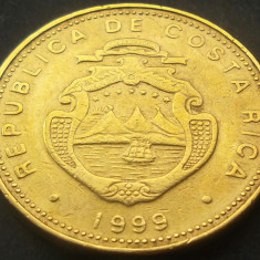 Moneda exotica 50 COLONES - COSTA RICA, anul 1999 *cod 1208 B