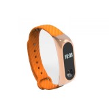 Cumpara ieftin Bratara de schimb cu insertii de carbon pentru Xiaomi Mi Band 2