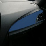 Cumpara ieftin Folie Auto Colantare Trimuri, Model Catifea Albastru Navy, 100 x 45cm