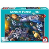 Puzzle 100 piese, Distractie in spatiu, Schimdt