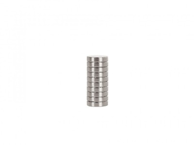 Set magneti cilindrici din neodim, 8 x 2 mm, 10 elemente, Geko G02428 foto