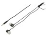 Căști In-Ear cu Microfon Jack 3,5mm Negru 0,9m