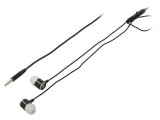 Căști In-Ear cu Microfon Jack 3,5mm Negru 0,9m