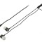 Căști In-Ear cu Microfon Jack 3,5mm Negru 0,9m