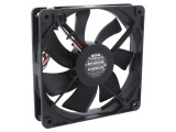 Ventilator axial DC 24V 120x120x25mm 114m3/h 30dBA cu bilă