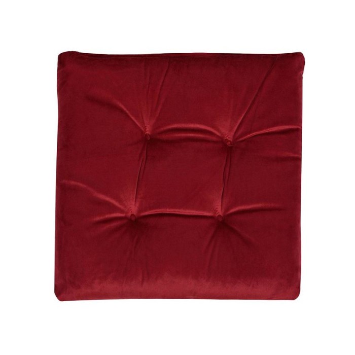 Perna pentru scaun, 38x38 cm, Rosu, Poliester, ATU-0804013