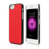 Cumpara ieftin Husa iPhone 6 / 6s Rosu Negru, Plastic Clip-on, Protectie Slim