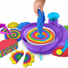 Set de joaca cu nisip kinetic Swirl N’ Surprise