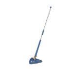 Mop Triunghiular Rotativ 360 cu Stoarcere, Laveta Microfibra, Albastru, IPF