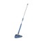 Mop Triunghiular Rotativ 360 cu Stoarcere, Laveta Microfibra, Albastru