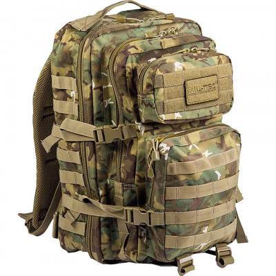 Rucsac Tactic Assault 36L Woodland Arid Mil-Tec foto