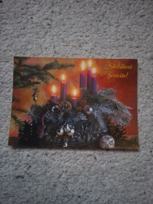 Carte postala sarbatori fericite foto