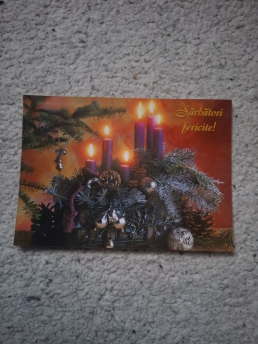 Carte postala sarbatori fericite