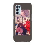 Husa compatibila cu Oppo A55, Viceversa, model Touka Kirishima Tokyo Ghoul, Silicon, TPU, Transparent, Carcasa