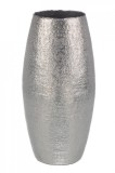 Cumpara ieftin Vaza flori aluminiu argintiu Graceful 18x39 cm
