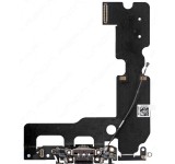 Banda Incarcare iPhone 7 Plus Neagra, Mufa Dock Conector, Piese Schimb Telefon