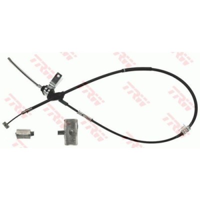 Cablu frana mana Subaru Justy 3 (G3x), 09.03-; Suzuki Ignis 2 (Mh), 08.03-, Dreapta, pt frana tambur, TRW foto