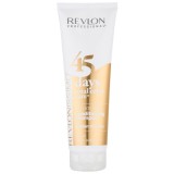 Revlon Professional Revlonissimo Color Care 2 &icirc;n 1 șampon și balsam pentru păr blond mediu fără sulfat 275 ml