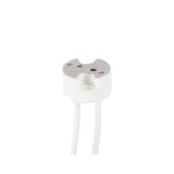 Cumpara ieftin Dulie Ceramica G4 10cm Erste, Alba, pentru Bec Halogen