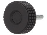 Buton Reglare 31mm M6 Negru