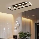 Lustra LED Yumi 50W Alb Negru, Alessandro DESIGN