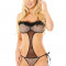 Costum Pantera Sexy Kitty, Negru, M/L