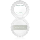 EcoTools Sea Gems Pearl Puff + Case oglinda cosmetica cu puf pentru pudră 1 buc