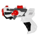 Pistol Jucarie Spatiu cu Sunete si Lumini, Multicolor, 15cm, +3 Ani