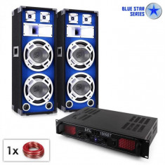 Electronic-Star PA Set Blue Star Series &amp;amp;quot;Bassound Bluetooth&amp;amp;quot; 1000W foto