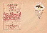 1966 Expozitia filatelica HARSOVA, plic cu stampila speciala AFR Dobrogea