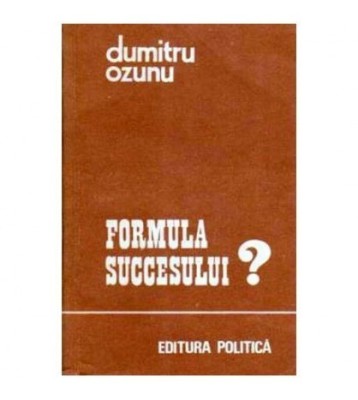 Dumitru Ozunu - Formula succesului? - 106168 foto