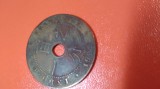 MONEDA 1 CENT INDOCHINA FRANCEZA 1922