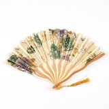 Evantai cu imprimeu floral