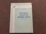 A. O. Ghelfond - Rezolvarea ecuatiilor in numere intregi