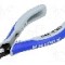 Clesti cu cap foarte ascutit, de precizie, fateta mica, laterali, pentru taiere, otel crom-vanadium, KNIPEX - 79 02 120