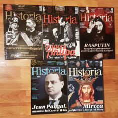 Set 5 reviste Historia (Nr. 178, 188, 189, 190 si 192)