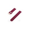 Curea vișinie din silicon tip smartwatch 20mm / 22mm &mdash; schimb ceas sport, stil, Time Veranda
