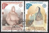 C5150 - Lichtenstein 1983 - cat.nr.757-8 stampilat,serie completa