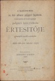 HST C1395 A karansebesi allami polgari iskola ertesitoje 1895-96 anuar școlar