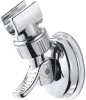 Suport Cap Dus ABS Argintiu, Montare Ventuze, 11x7 cm, Universal, OEM
