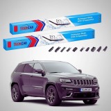 Cumpara ieftin Ștergătoare Jeep Grand Cherokee WK2 2013-prezent | Set Față Flat Premium &ndash; TeamCar&reg;