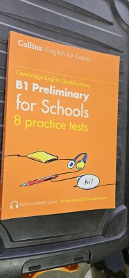 B1 Preliminary for Schools 8 practice tests Cambridge English qualification foto