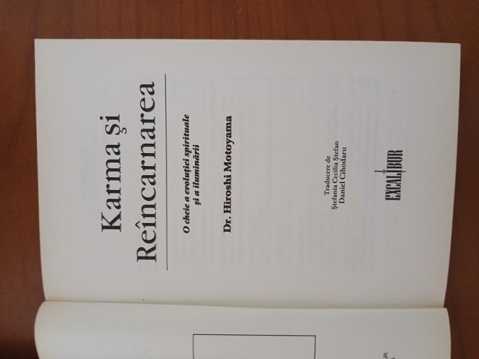 Karma Și Reincarnarea-Dr.Hiroshi Motoyama.