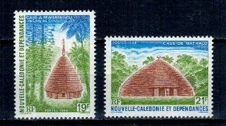New Caledonia 1988 - Case traditionale, serie neuzata foto