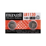 Baterie buton alcalina MAXELL LR-1130 AG10 1.55V 10 buc./pachet pret pentru 1 buc