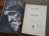 MARCEL GAFTON(dedicatie*semnatura autor) ADICA, 1983