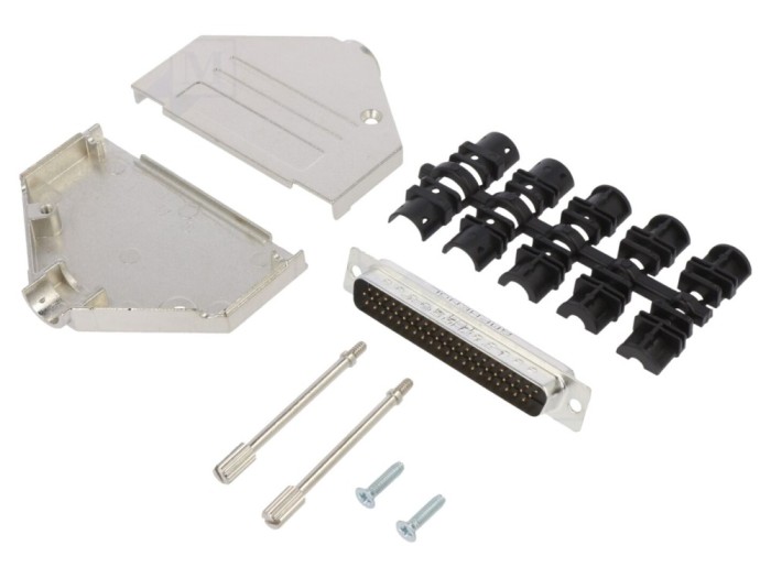 Conector D-Sub HD 62 pini tată drept