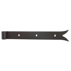 Bara pentru balama stil gotic, design coada de peste, 400 x 35 x 4 mm