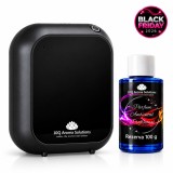 Cumpara ieftin Pachet Promo: 10Q Aroma Eco Plus Negru + Rezerva Parfum Ambiental Profesional 100 g Desert Mirage